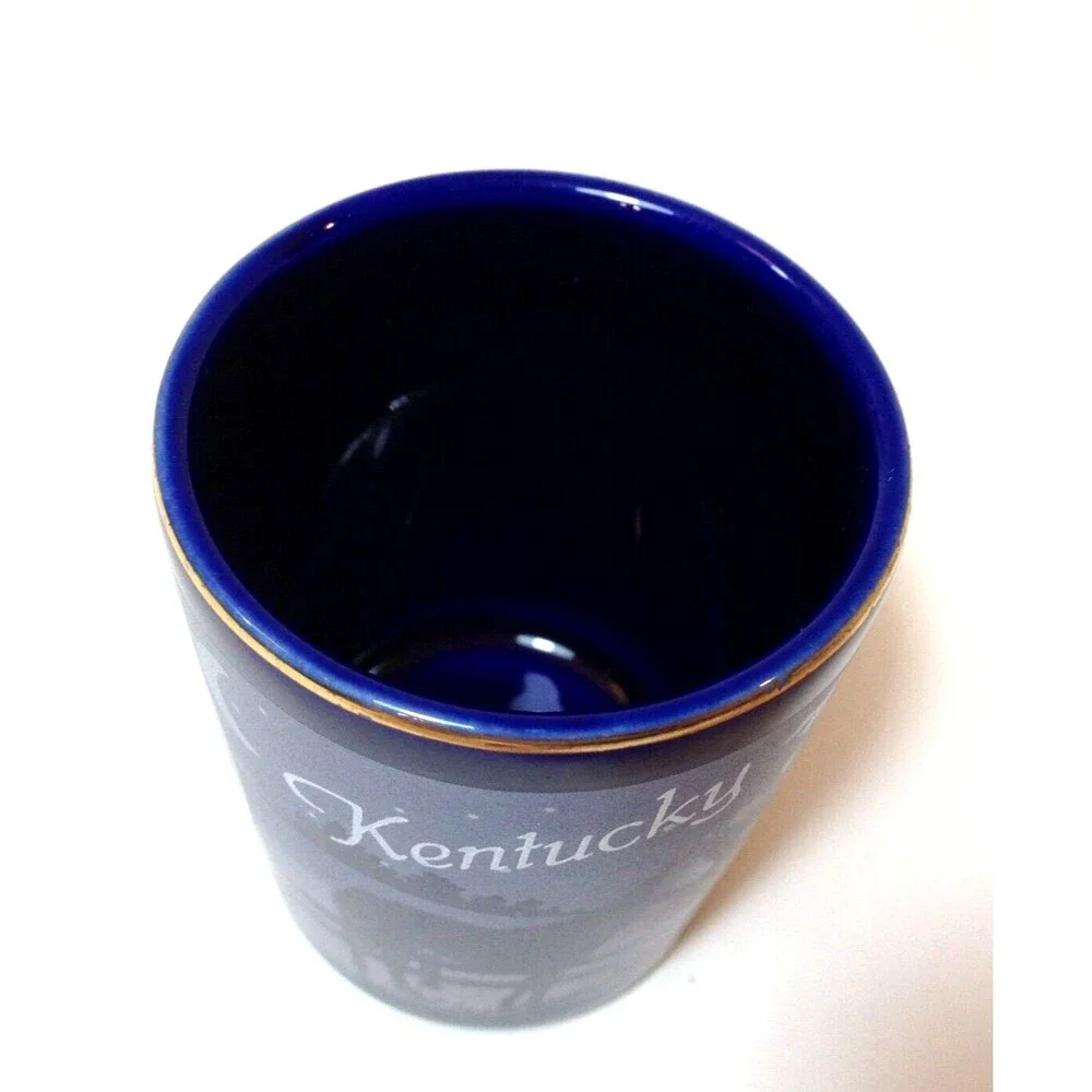 Vintage Souvenir Kentucky Shot Glass Whiskey